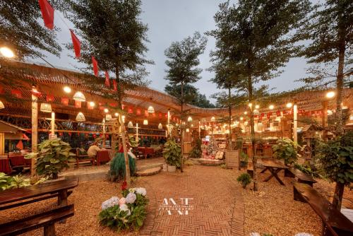 Zahrada ubytování Scenic Mountain Ecolodge Ninh Binh