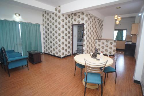 Posezení v ubytování Hillview Residency