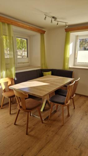 Χώρος καθιστικού στο Ferienwohnung Stabentheiner