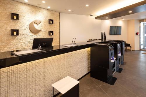 TV/trung tâm giải trí tại Comfort Hotel Wakayama