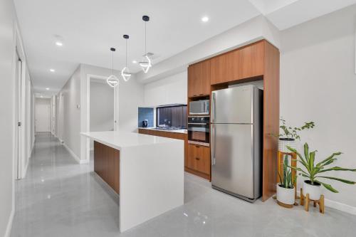 Η κουζίνα ή μικρή κουζίνα στο Luxury on Leeds