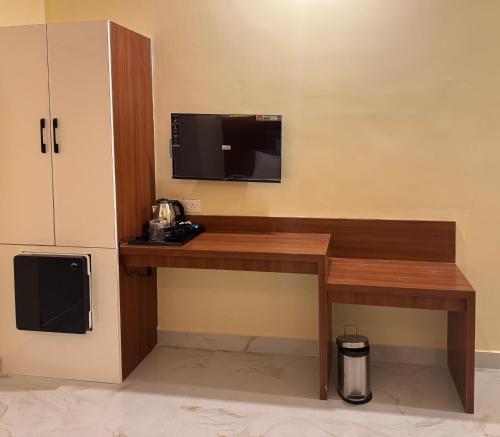 Η κουζίνα ή μικρή κουζίνα στο Road House Resort