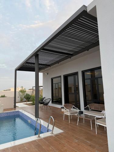 Piscina a H chalet o a prop