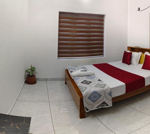 Postel nebo postele na pokoji v ubytování Mystery palace