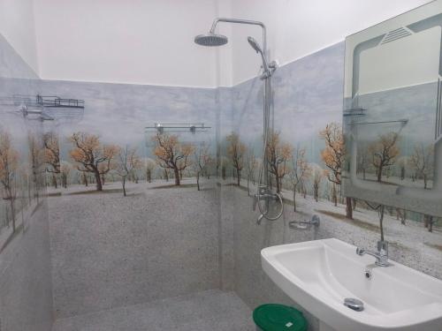 Et badeværelse på Relax inn modara