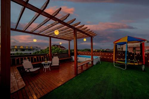 Πισίνα στο ή κοντά στο Shanghai Grand View Hotel