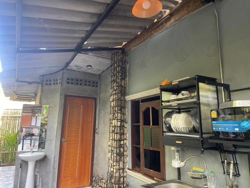 Nhà bếp/bếp nhỏ tại Country Home Pai