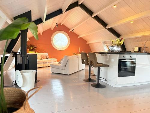 Η κουζίνα ή μικρή κουζίνα στο Natuurhuisje Heeren van Acquoy