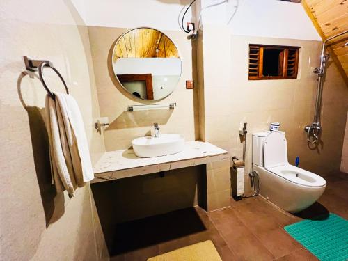 Koupelna v ubytování Princess of Dickoya Homestay