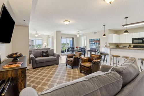 Posezení v ubytování Terraces at Beachside 301 condo