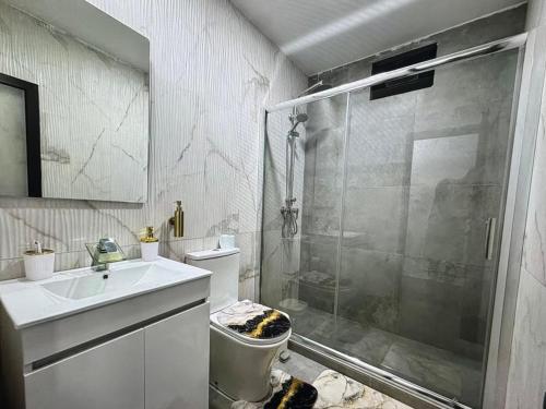 Koupelna v ubytování Tropical Nest