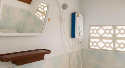 Koupelna v ubytování Palm Point Village