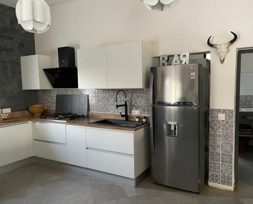 Dapur atau dapur kecil di Villa Somone