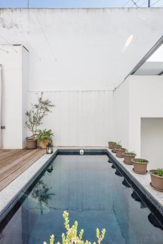 Duplex with terrace and pool in the center, WiFi, AC Matahacas dos dormitorios
