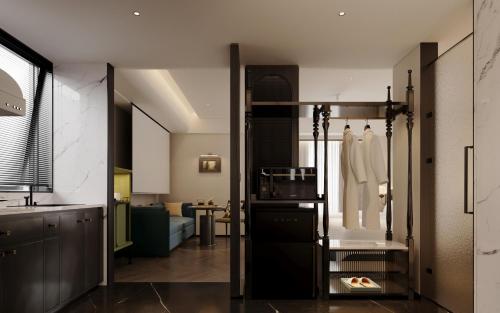 Et badeværelse på Yangji Yuepeng Hotel