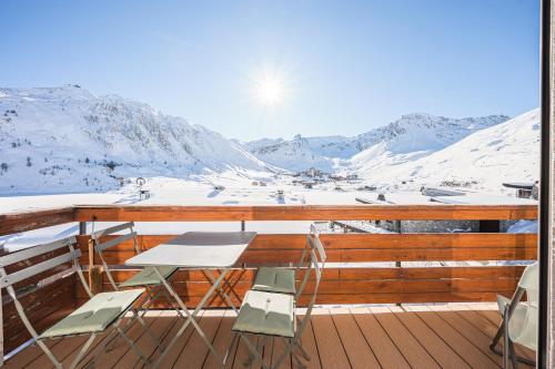 Tignes le Lac - Appartement 6p - Pied des pistes