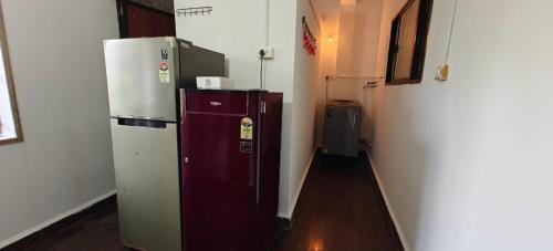 Kuchyň nebo kuchyňský kout v ubytování Kritarth 1