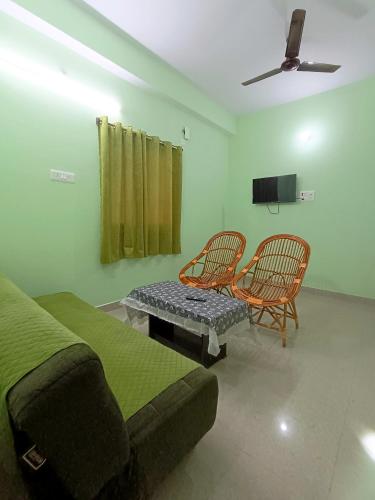 TV a/nebo společenská místnost v ubytování Patliputra Vihar