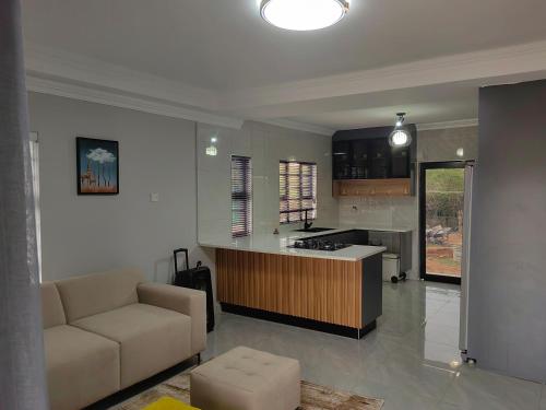 Kuchyň nebo kuchyňský kout v ubytování Caysa