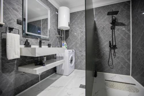 Et badeværelse på Vila Lux Mia, Trebinje