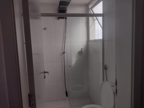 Koupelna v ubytování apto completo c garagem