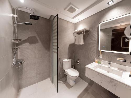 Et badeværelse på Snood Al Rayan Hotel