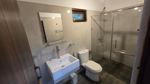 Koupelna v ubytování Nature Hub Econ Lodging