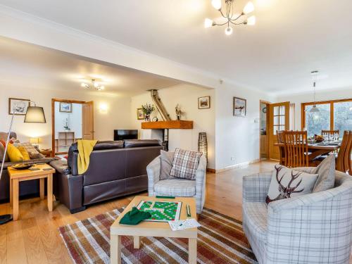 Χώρος καθιστικού στο Am Bruadar