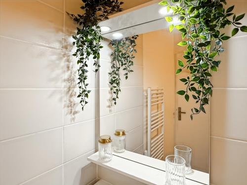 Koupelna v ubytování L'Ecrin - Spacieux & Garage Privé - Calme à 5minutes de Rennes