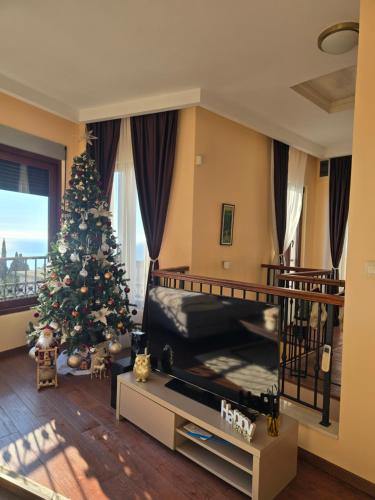 Et opholdsområde på Vista Blue Villa