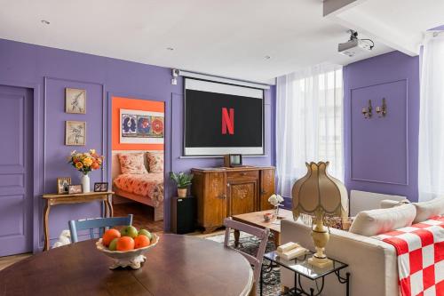 Appartement immersif - ambiance série TV
