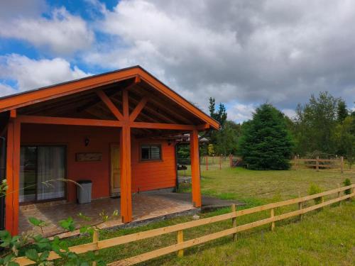 Zahrada ubytování Tranquilidad y descanso en Villarrica - Pucón
