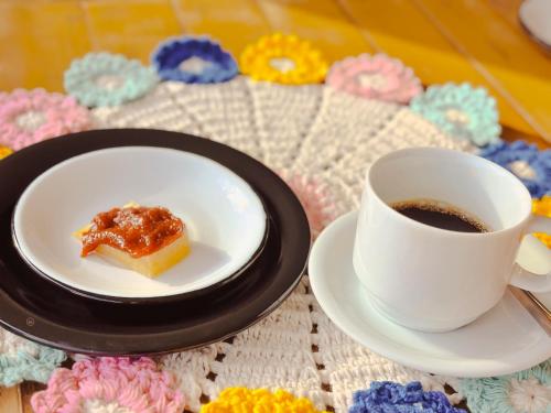 Možnosti snídaně pro hosty v ubytování Pousada Travessias