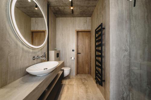 Et badeværelse på LaResidencia Rajecké Teplice