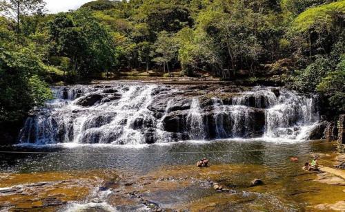 Naturlandskabet i nærheden af villaen