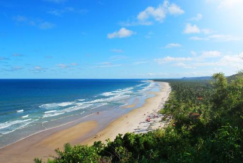 Naturlandskabet i nærheden af villaen