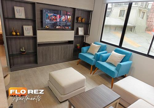 FLOREZ APT10 - Hermoso, Céntrico y Secadora de ropa