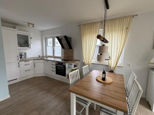 Køkken eller tekøkken på Haus Luca Fuhlendorf