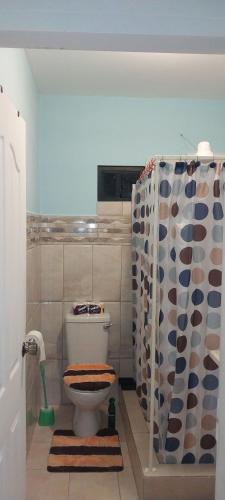 Koupelna v ubytování Charming Piarco Home with Garden View