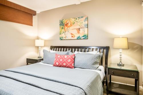 Ένα ή περισσότερα κρεβάτια σε δωμάτιο στο Kihei Akahi C210