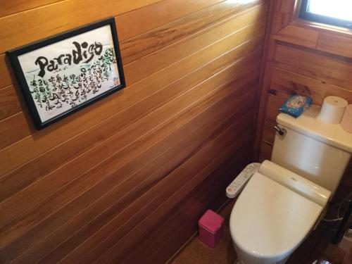 Bilik mandi di Cottage Morino Paradiso