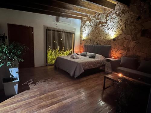 Postel nebo postele na pokoji v ubytování Gran Malbec