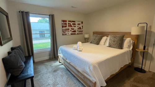 Ένα ή περισσότερα κρεβάτια σε δωμάτιο στο White Sands