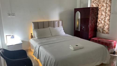 Postel nebo postele na pokoji v ubytování Venus Villa