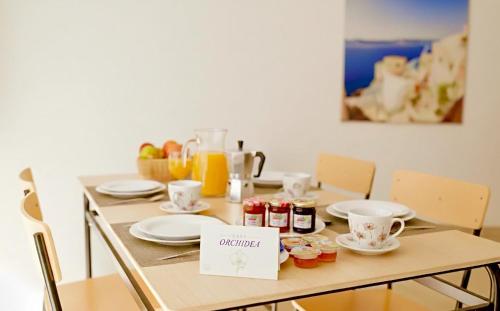 Jídlo v prázdninového domu nebo okolí