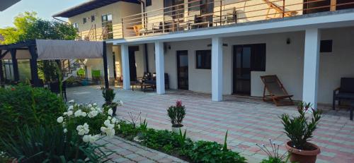 Bygningen som pensionatet ligger i