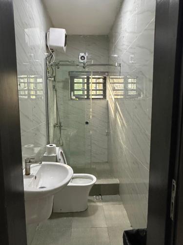 Koupelna v ubytování Elite escape apartments