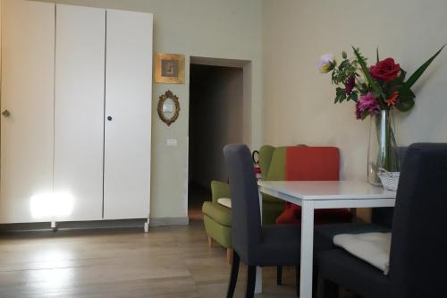 Χώρος καθιστικού στο Corridoni Suites