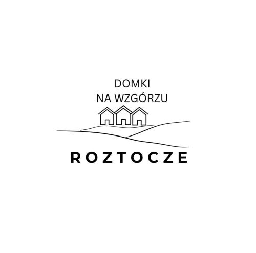 a set of logos for a nightclub with a building at Domek Na Wzgórzu Roztocze in Majdan Abramowski