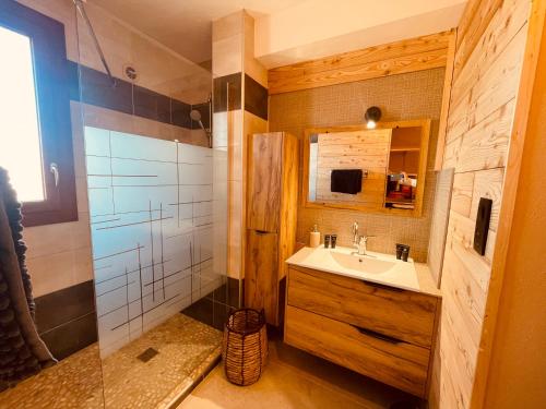 Koupelna v ubytování Bambytwo